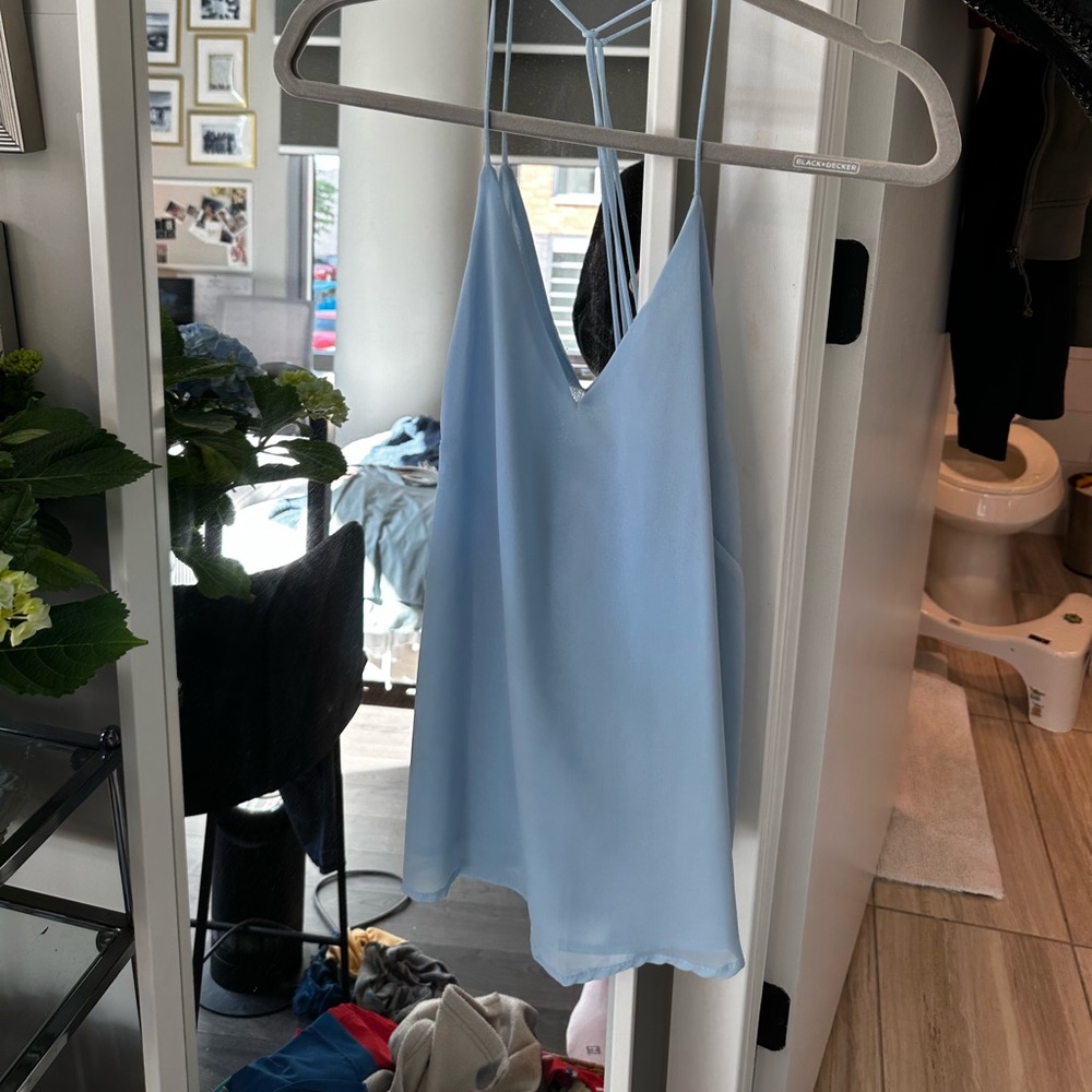 Light blue tank